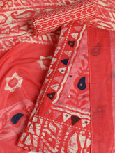 Printed Cotton Blend Unstitched Suit With Dupatta